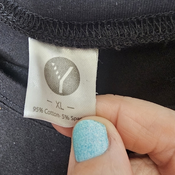 Funny Tee Spell out Words Graphic Black White Unisex T‎ Shirt Size XL - Picture 5 of 6